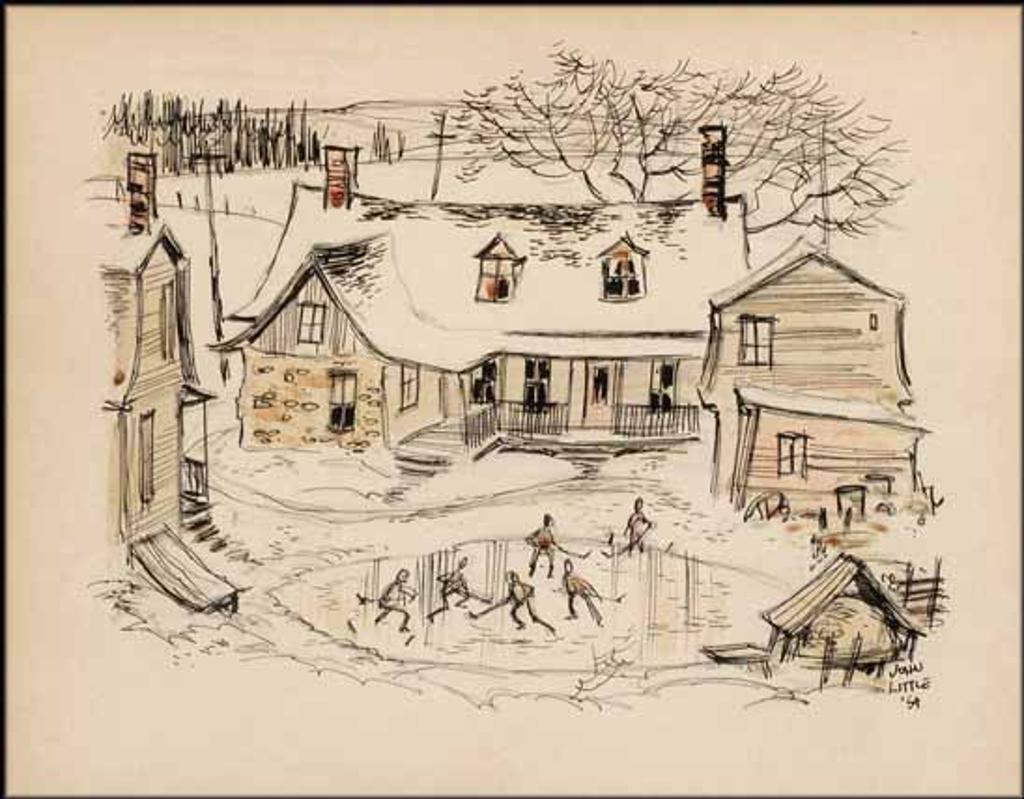 John Geoffrey Caruthers Little (1928-2024) - Pond Hockey