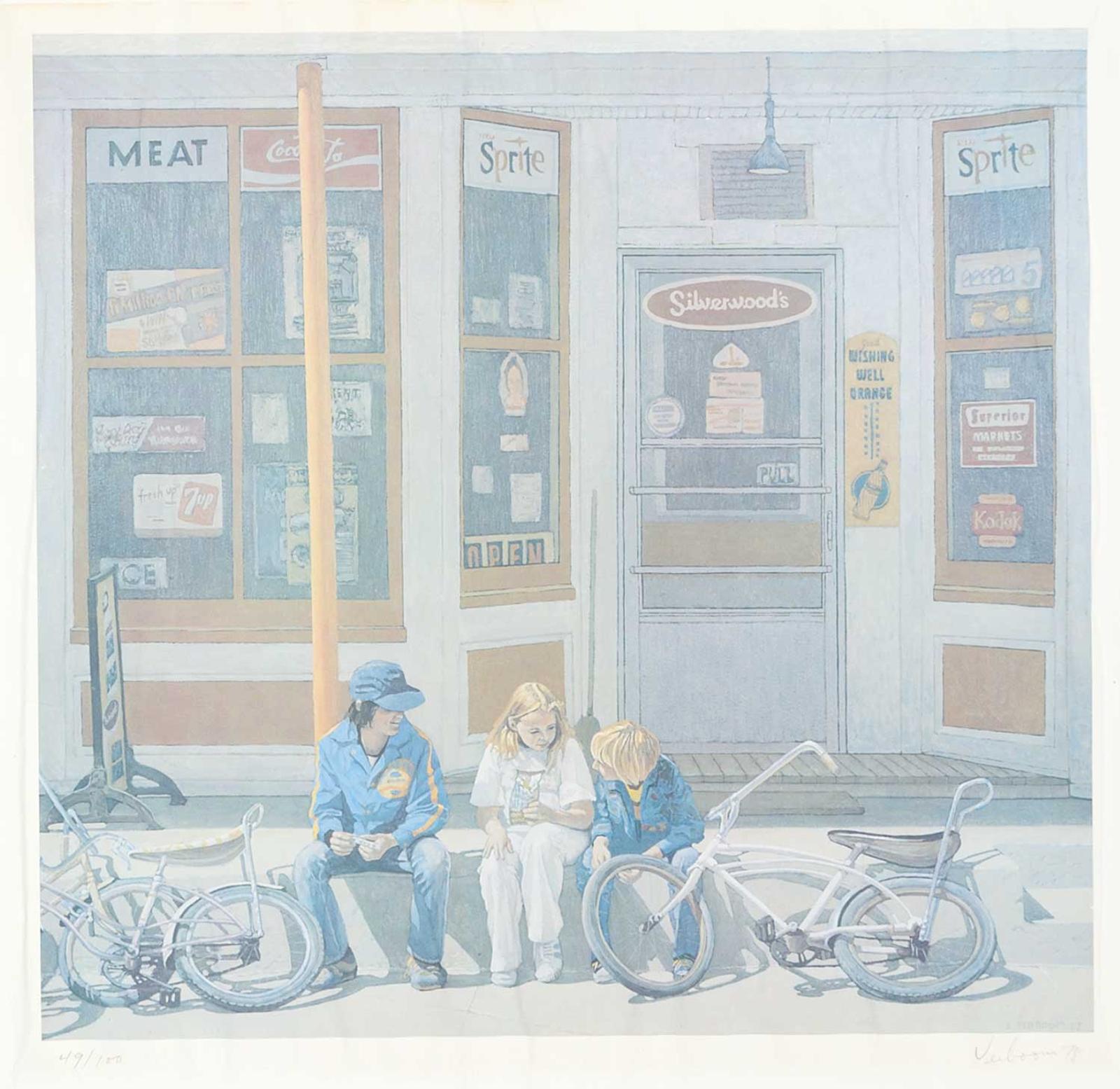 Klaas Willem Verboom - Untitled - Kids with Bikes #49/100
