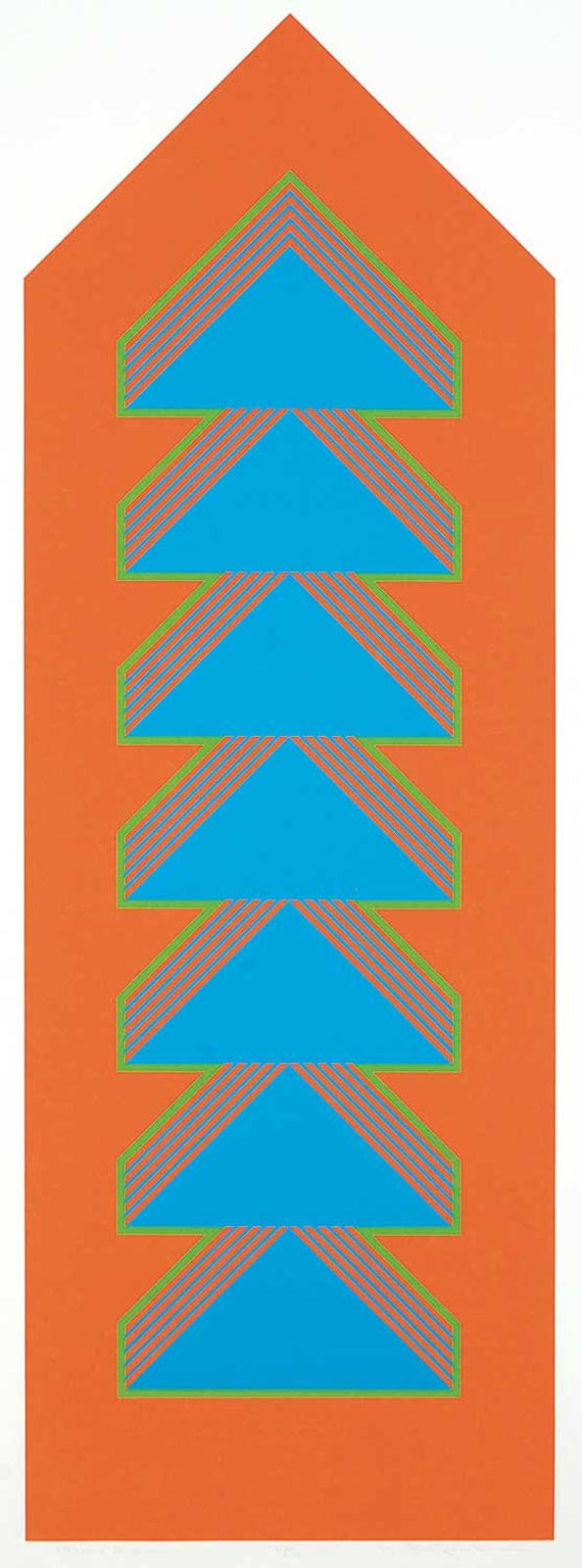 Harry Mitsuo Kiyooka (1928-2022) - Blue Arrow  #22/60