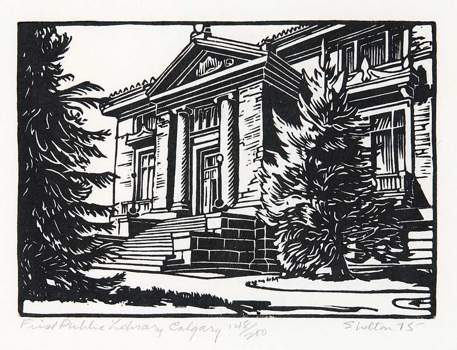 Margaret Dorothy Shelton (1915-1984) - First Public Library, Calgary #148/200