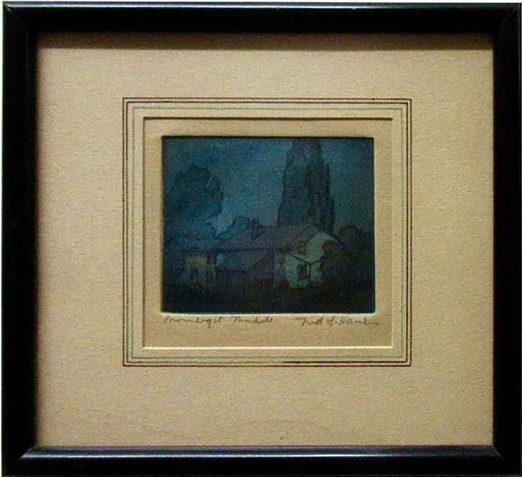 Frederick Stanley Haines (1879-1960) - Moonlight Thornhill