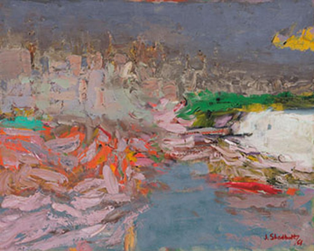 Jack Leaonard Shadbolt (1909-1998) - On a Violet Ground (Val du Var)