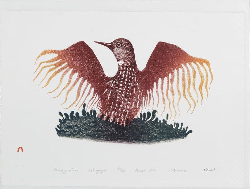 Pitaloosie Saila (1942-2021) - Dancing Loon