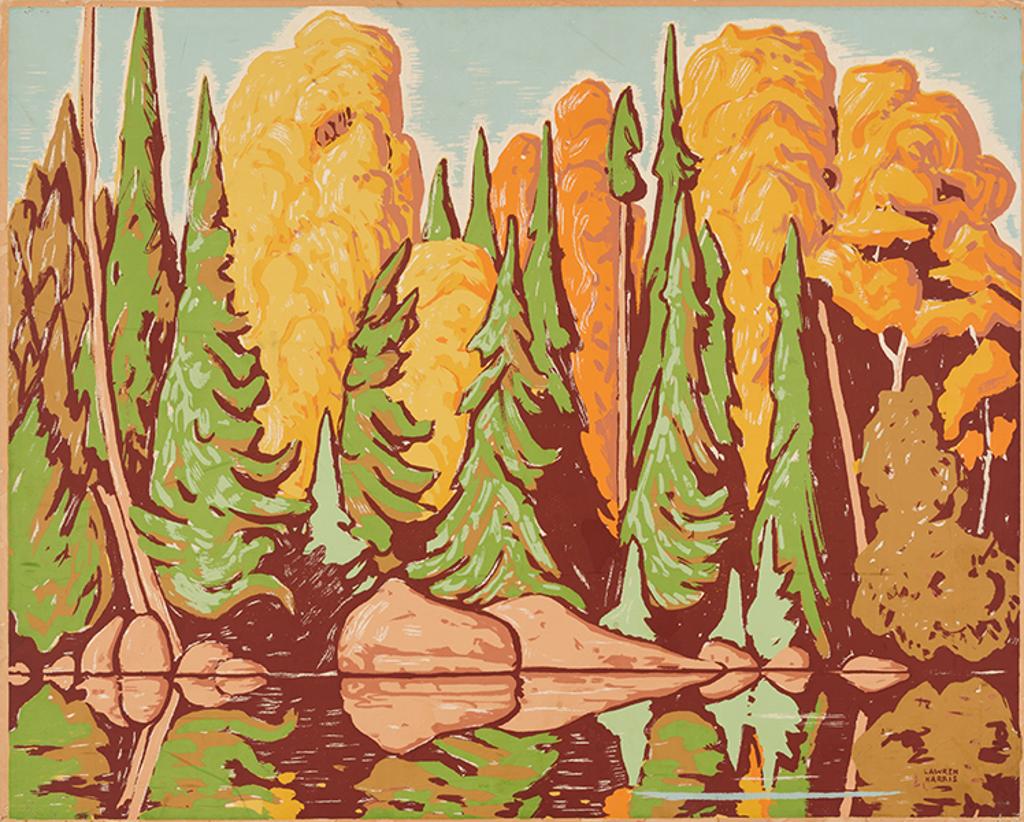 Lawren Stewart Harris (1885-1970) - Algoma Lake