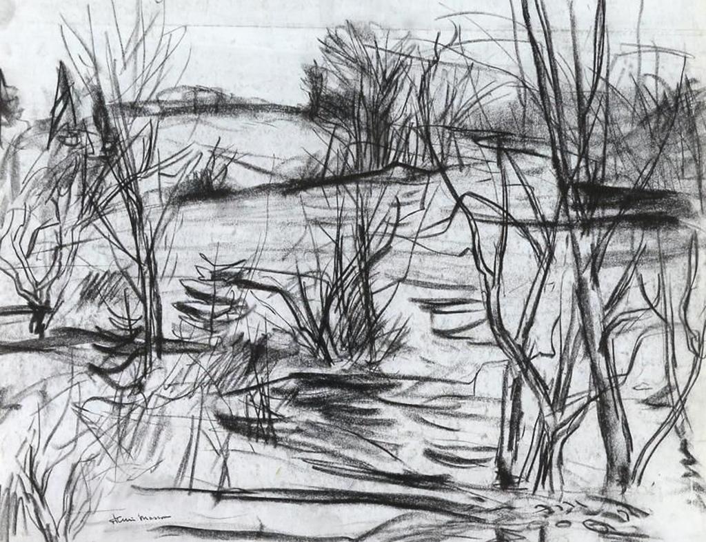 Henri Leopold Masson (1907-1996) - Thicket Of Winter Trees