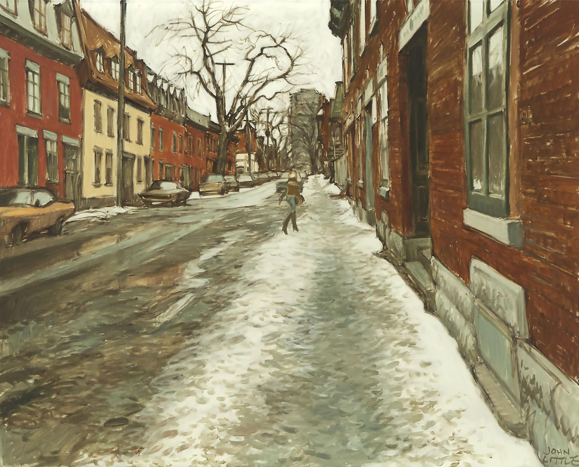 John Geoffrey Caruthers Little (1928-2024) - Rue Panet, Montréal, 1978