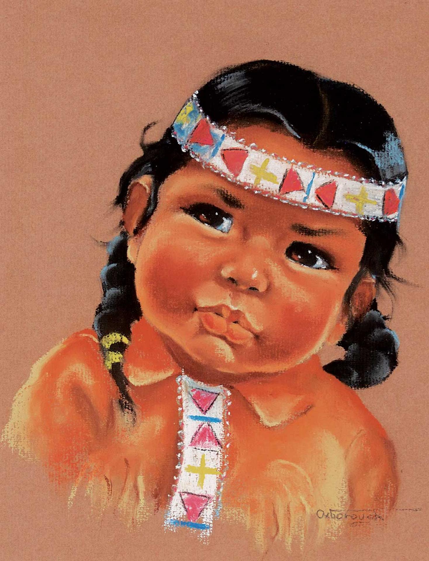Dorothy Marie Oxborough (1922-2014) - Untitled - Young Child