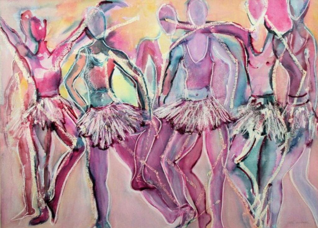 Carol Wiedman - Modern Dancer in a Tutu