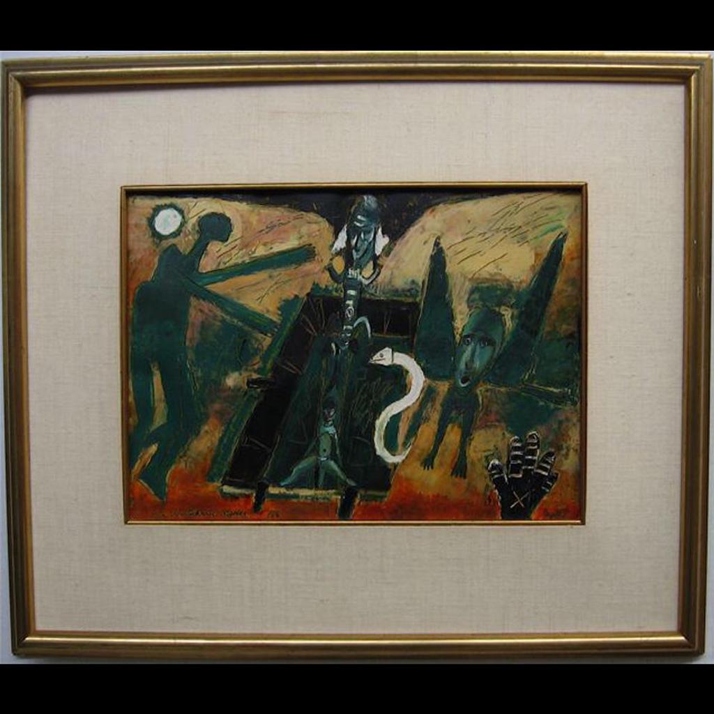 Peter Noel Lawson - Oil On Paper; Signed And Dated ‘89 Lower Left