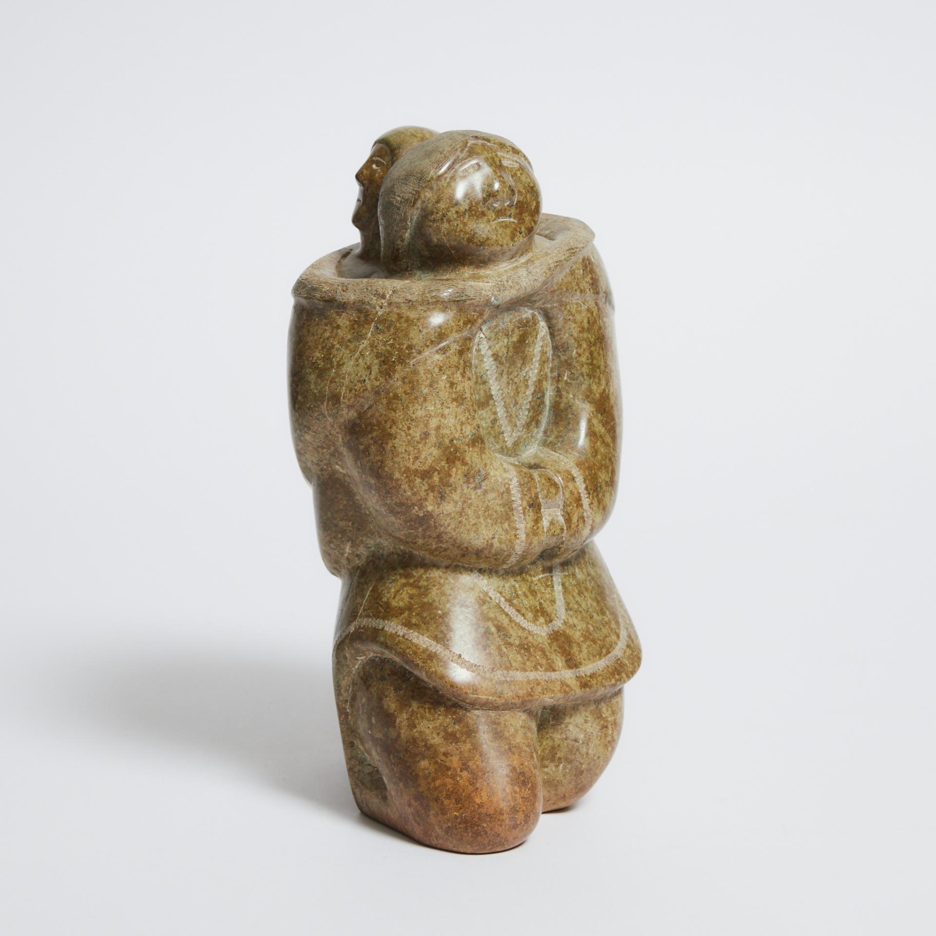 Annie Qimirpik (1933) - Mother With Child, 1974
