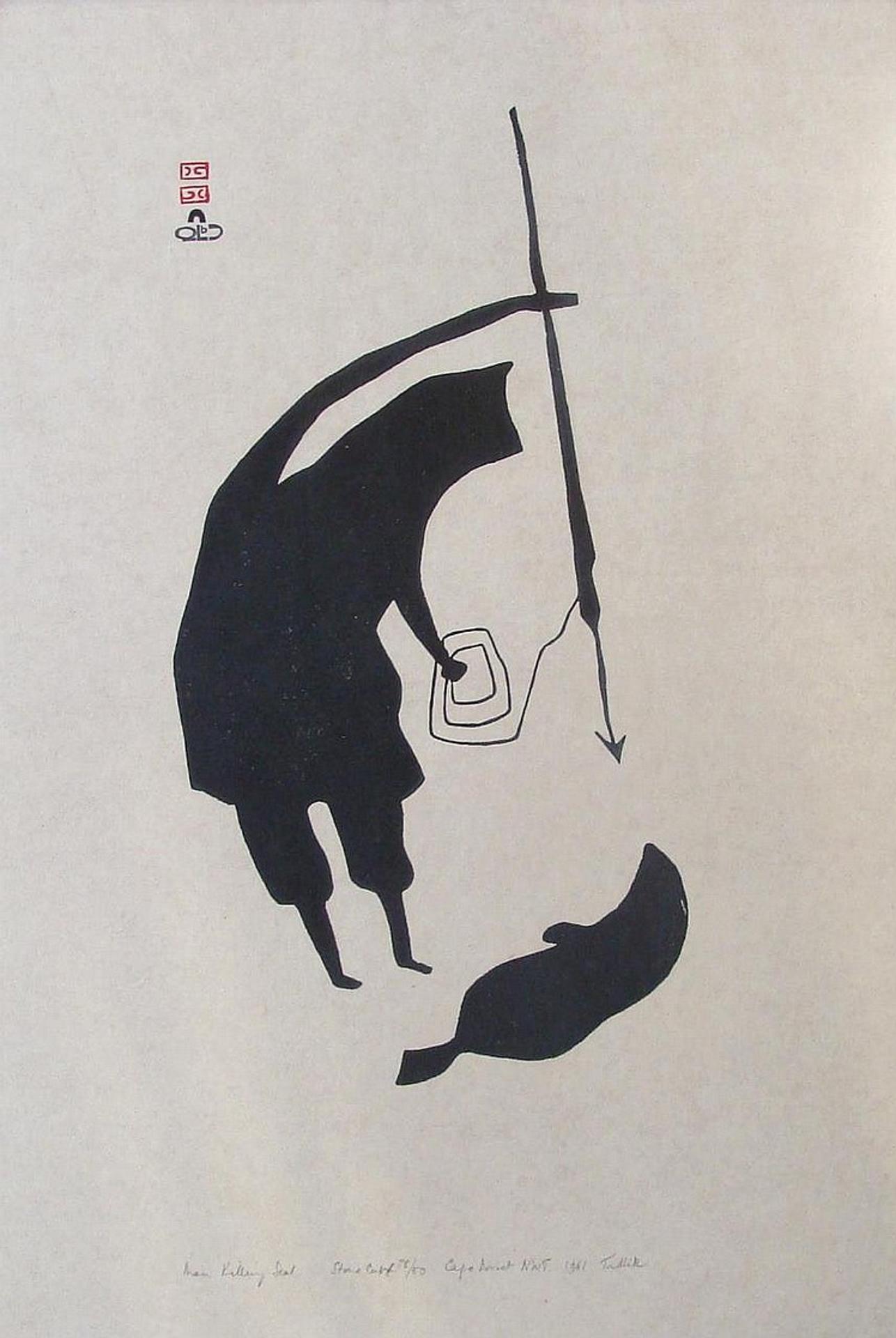 Tudlik Cape - Man Killing Seal