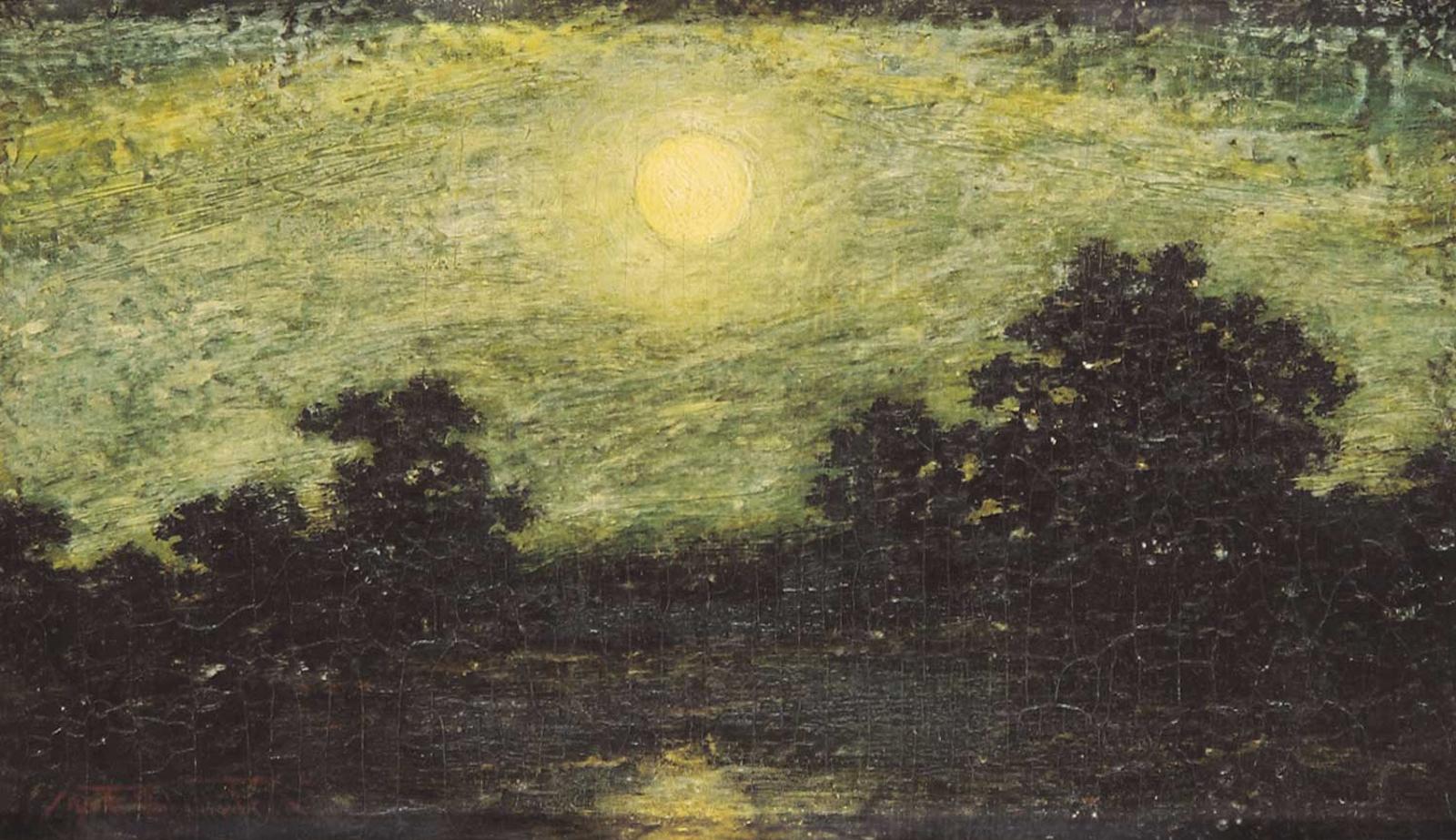 Ralph Albert Blakelock - Untitled - Moonlight