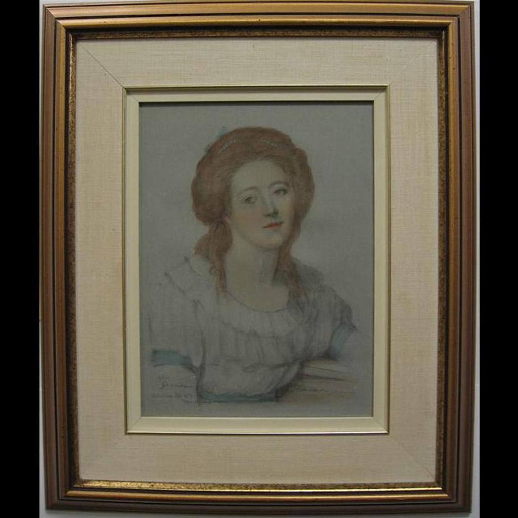 Andrew Dickson Patterson (1854-1930) - Portrait Of A Young Woman
