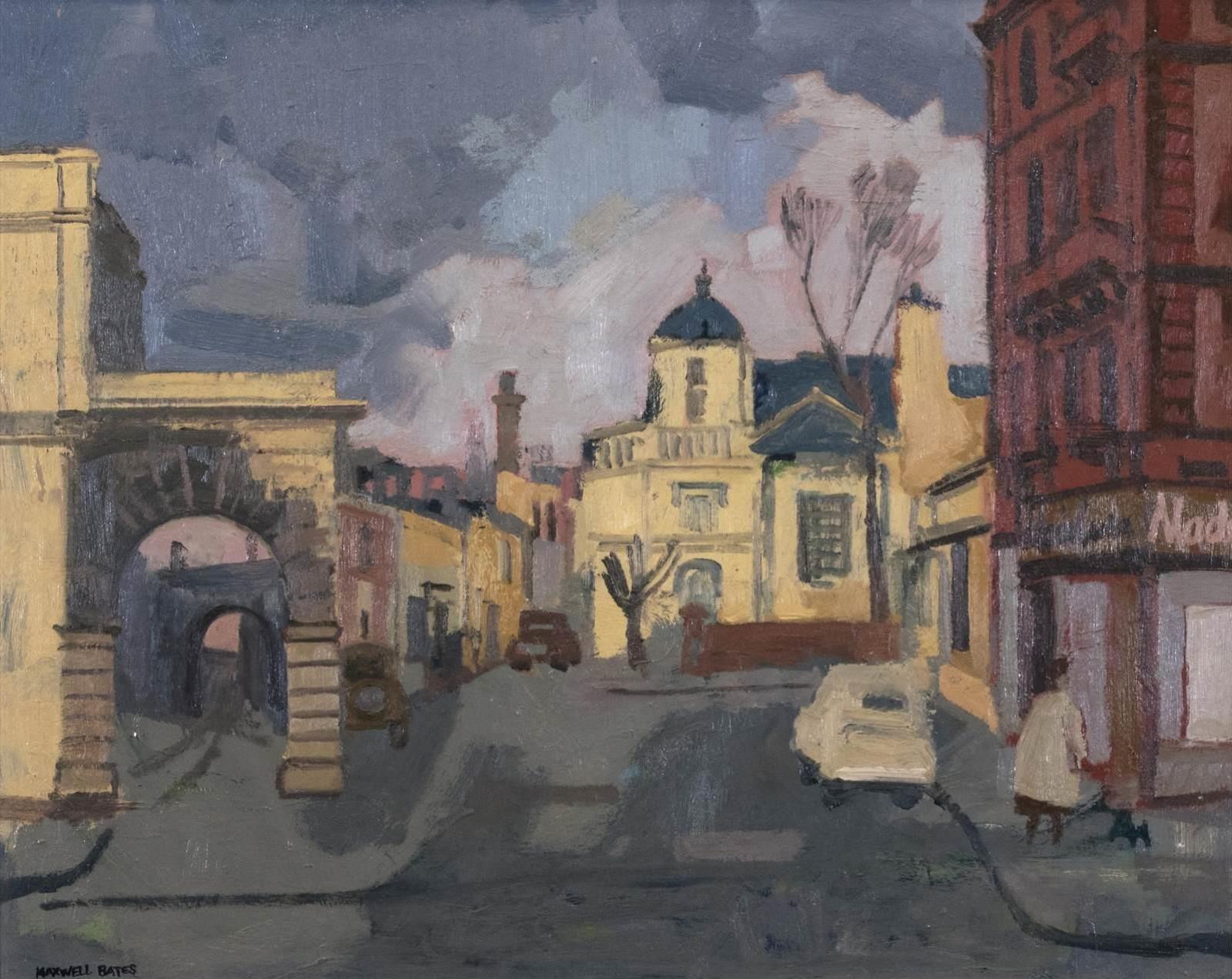Maxwell Bennett Bates (1906-1980) - Gloucester Road, London; Ca 1959
