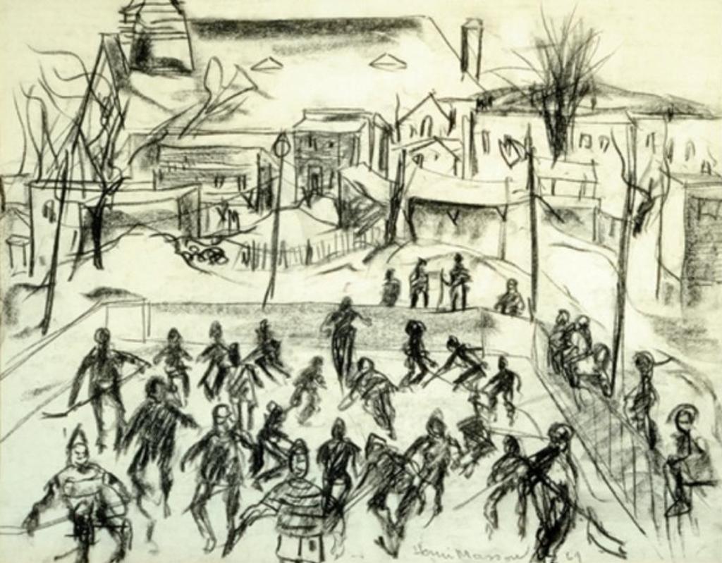 Henri Leopold Masson (1907-1996) - Skaters in Hull
