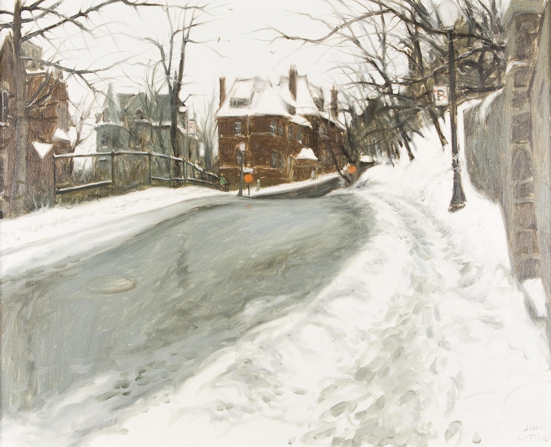 John Geoffrey Caruthers Little (1928-2024) - Rosemount Crescent #2, North side, Westmount, Québec