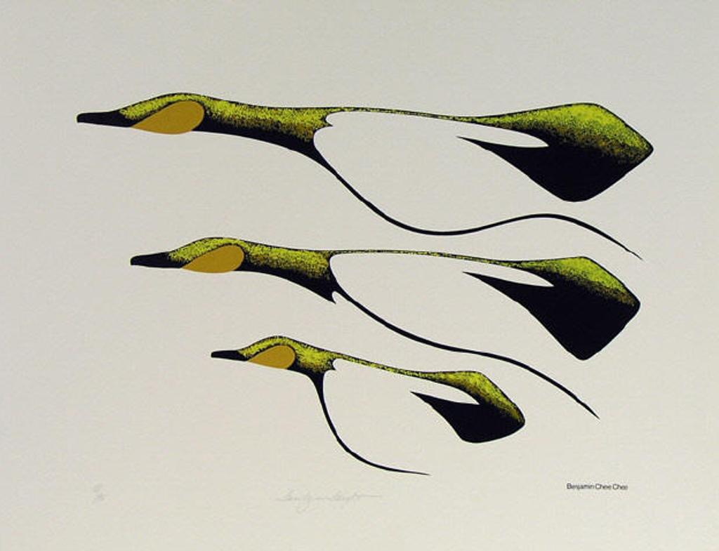 Benjamin Chee Chee (1944-1977) - Untitled