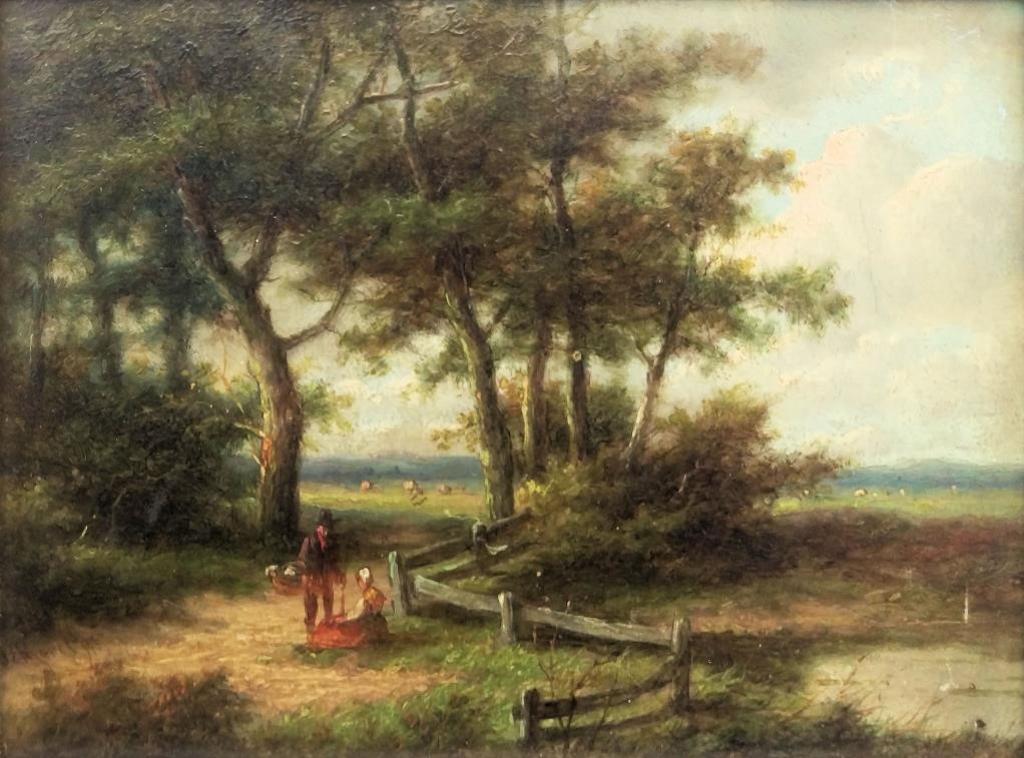 Jan Evert Morel Ii (1835-1905) - Travelers at Rest