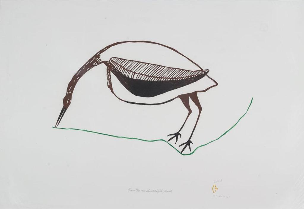 Luke and William Kanak Iksiktaaryuk (1909-1977) - Crane
