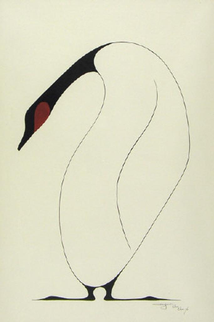 Benjamin Chee Chee (1944-1977) - Untitled
