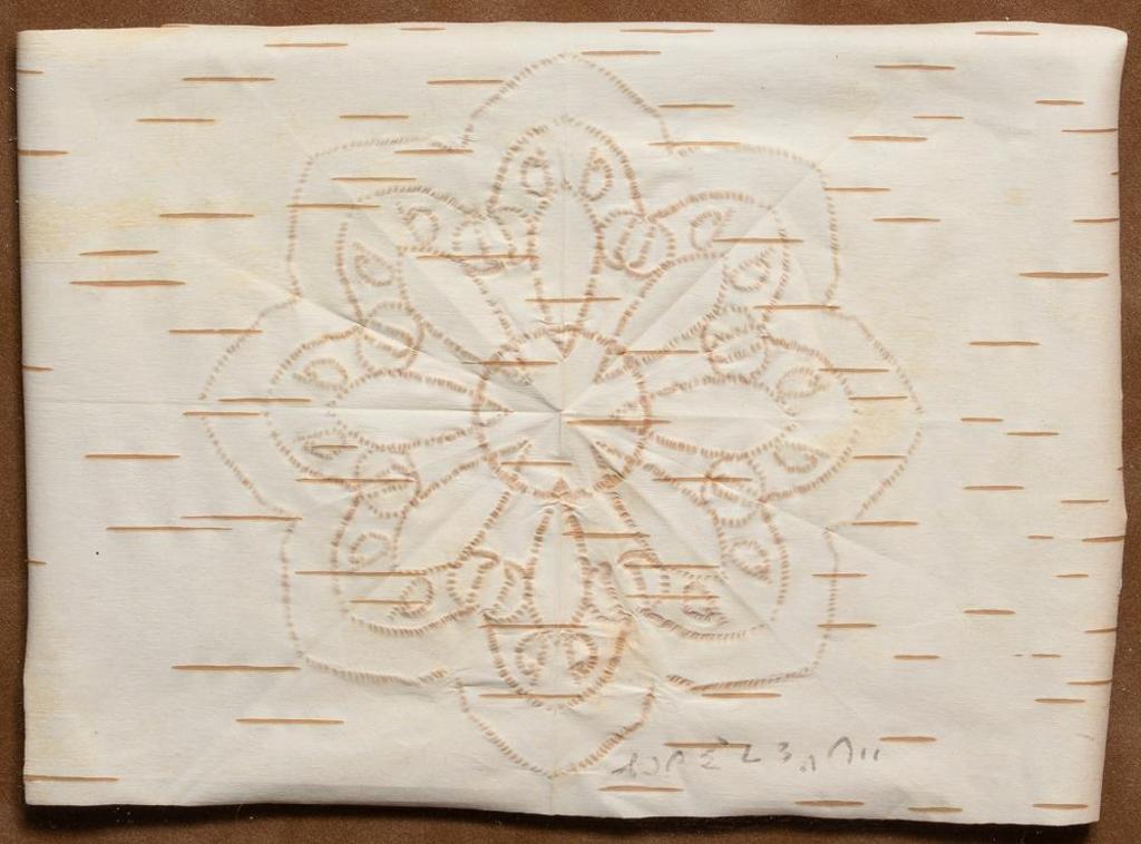 Angelique Merasty (1924-1996) - Untitled - Flower