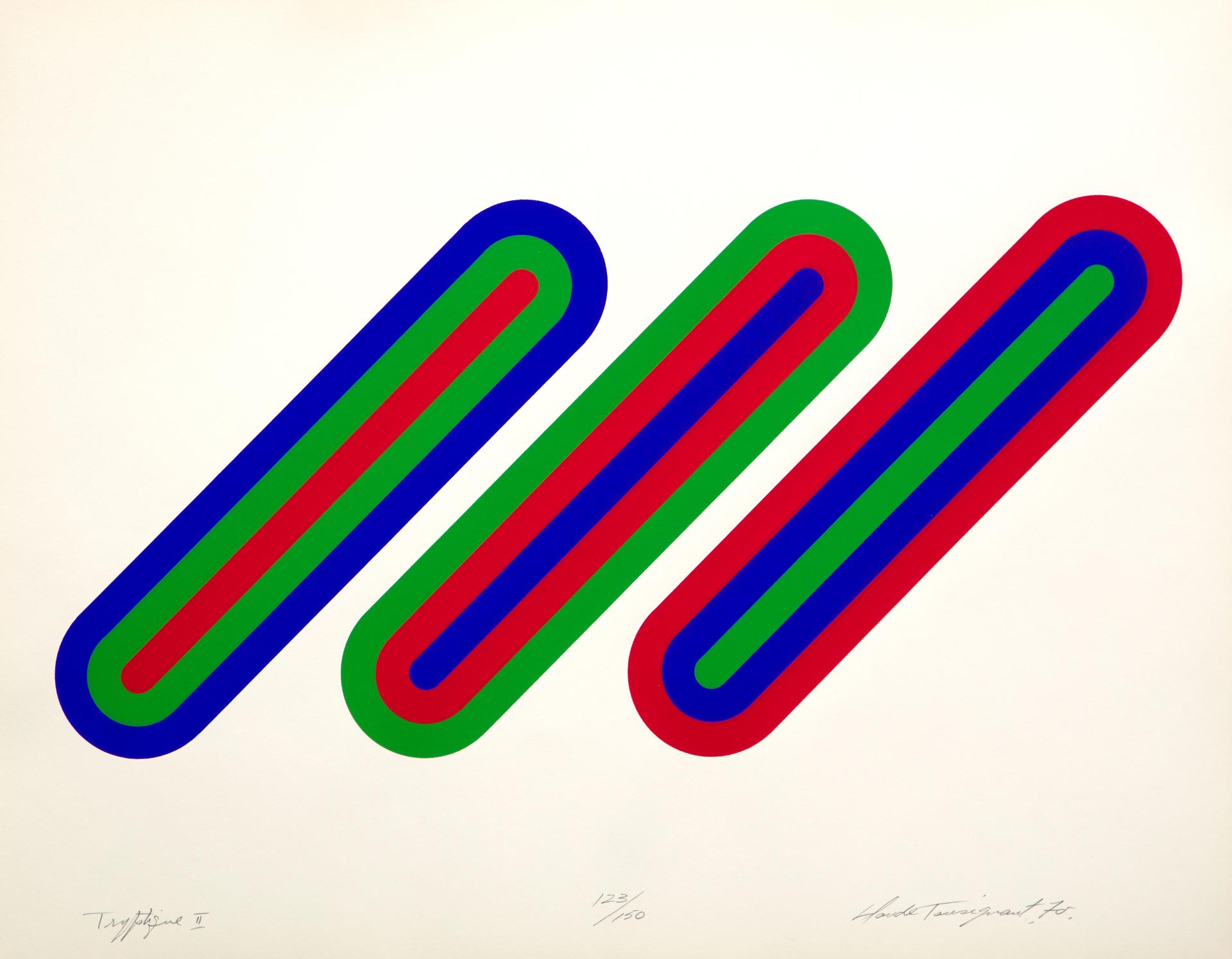 Claude Tousignant (1932) - Triptyque II, 1970