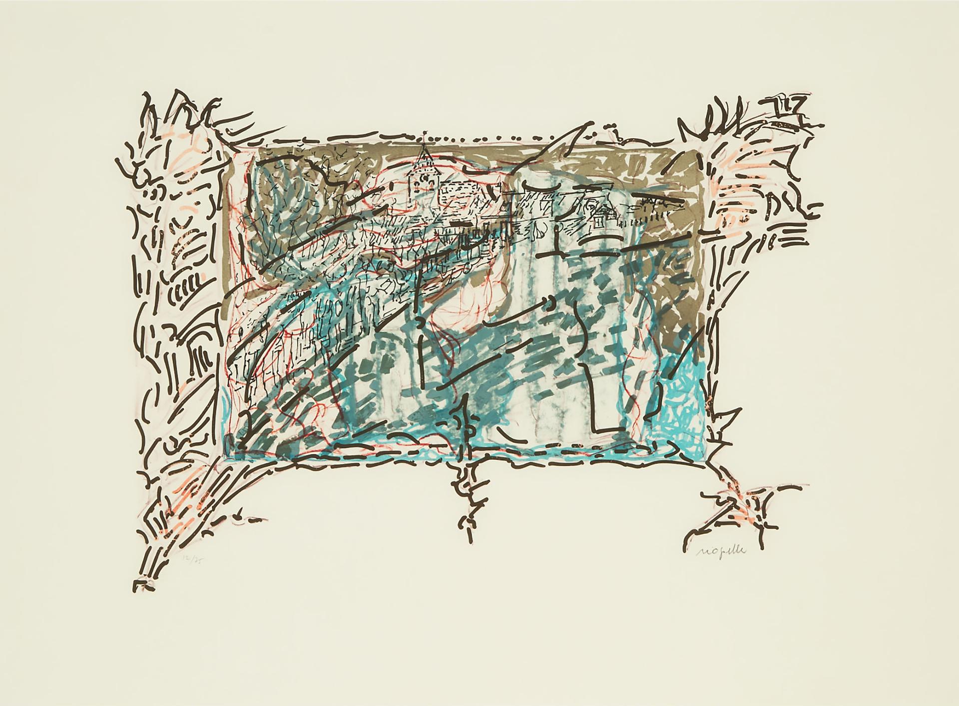 Jean-Paul Riopelle (1923-2002) - Les Saisons De Saint-Cyr-En-Arthies No. 5, La Tilleuse, 1985 [yseult Riopelle, 1985.03eest.Li.Alb]