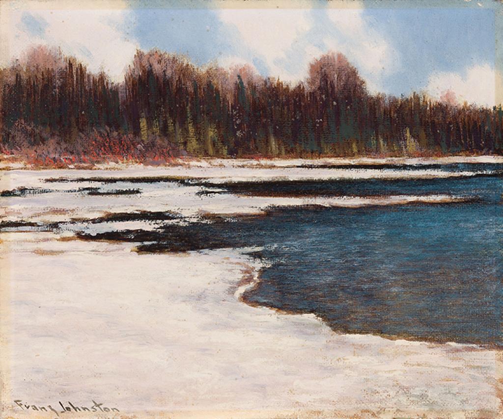 Frank (Franz) Hans Johnston (1888-1949) - Advancing Spring - Kowkashigami