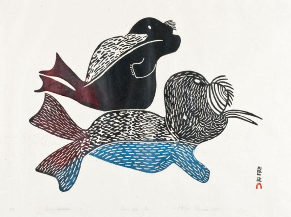 Pitseolak Ashoona (1904-1983) - Untitled