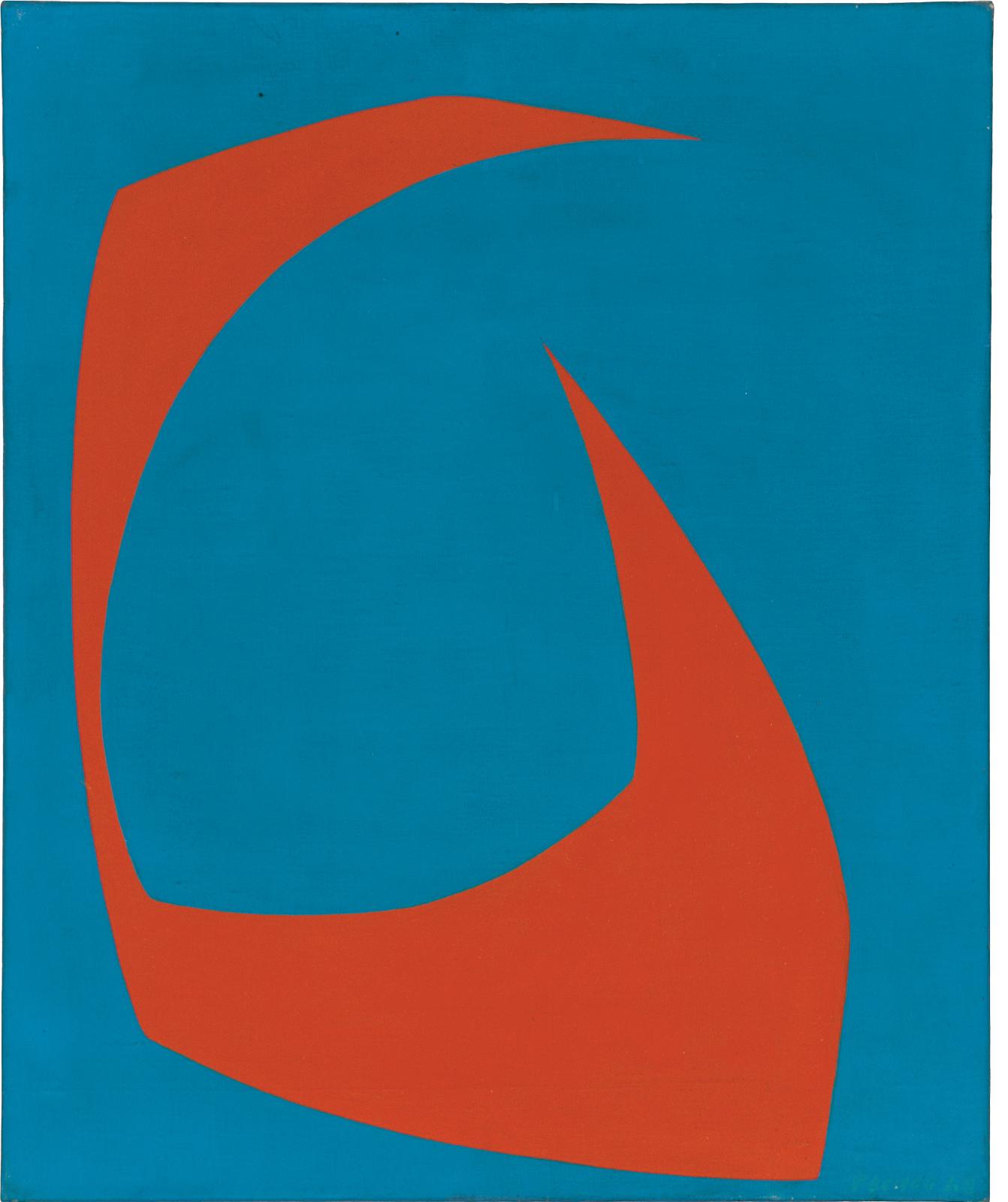 Fernand Leduc (1916-2014) - Coeruleum-Vermillon, 1964