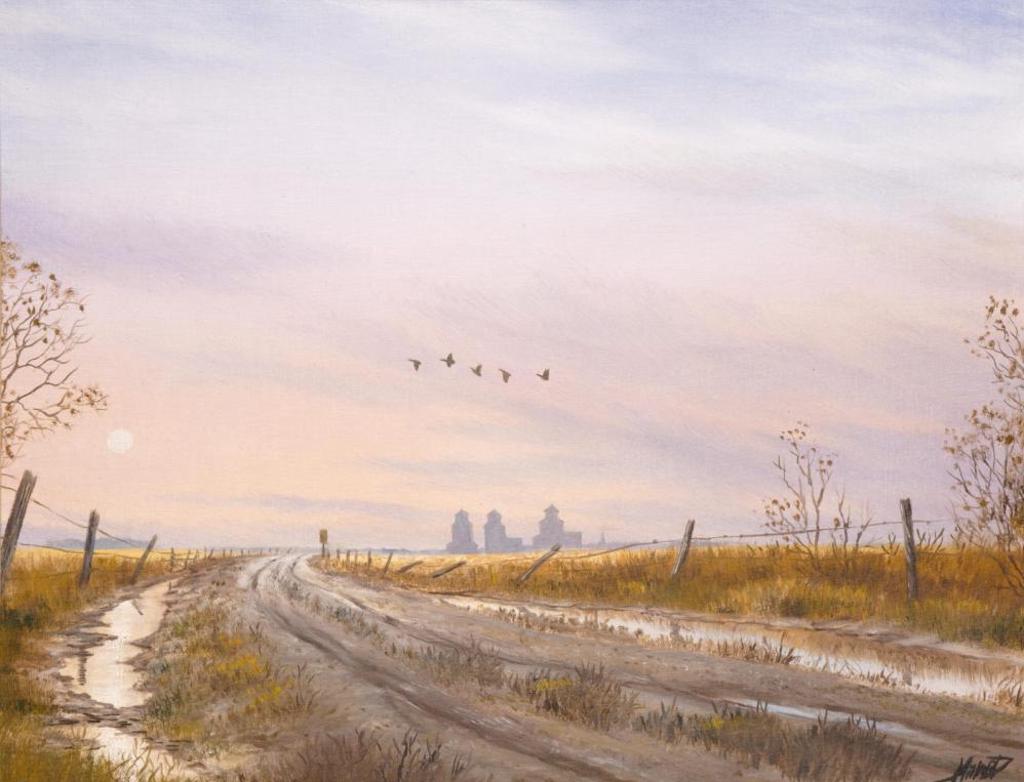 Bob Millard (1947-2014) - Untitled - Prairie Road