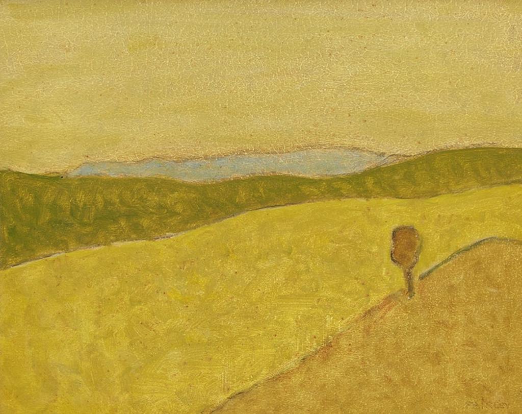 Barker Fairley (1887-1986) - Yellows and Blue Distance