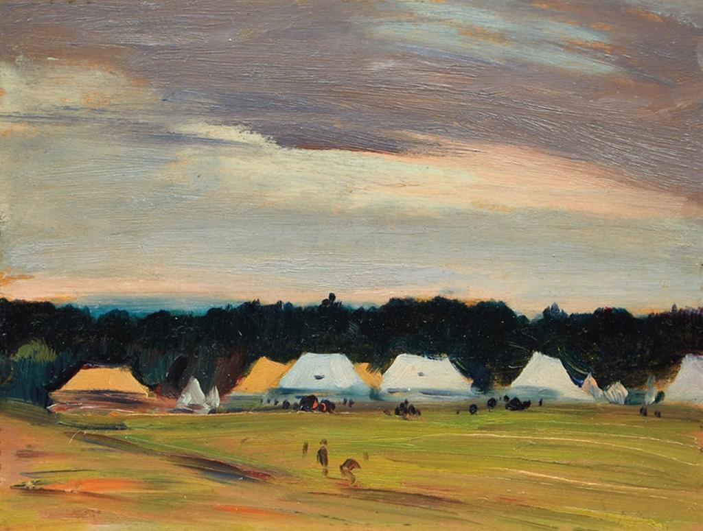 Robert Wakeham Pilot (1898-1967) - Black Watch Tents, Aldershot Camp, Nova Scotia