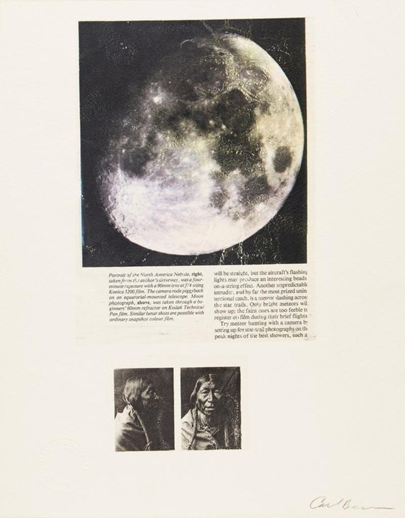 Carl Beam (1943-2005) - Untitled (Portrait of North America Nebula)