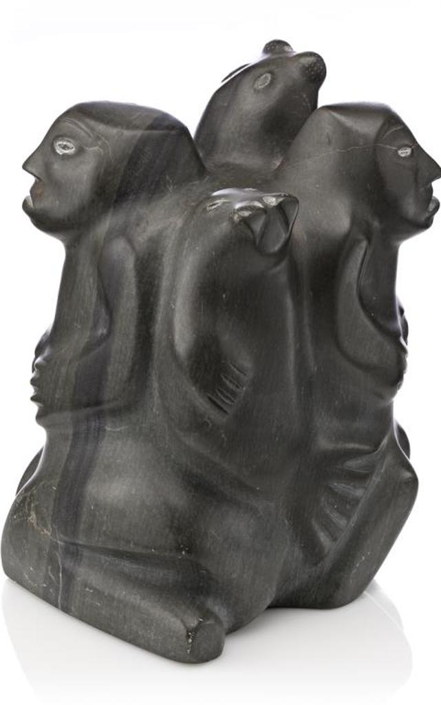 Jeannie Shauk (1920) - Two People and Two Seals