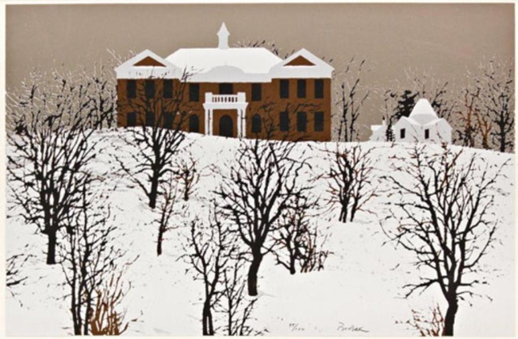 Bruno Joseph Bobak (1923-2012) - Grey Winter Day