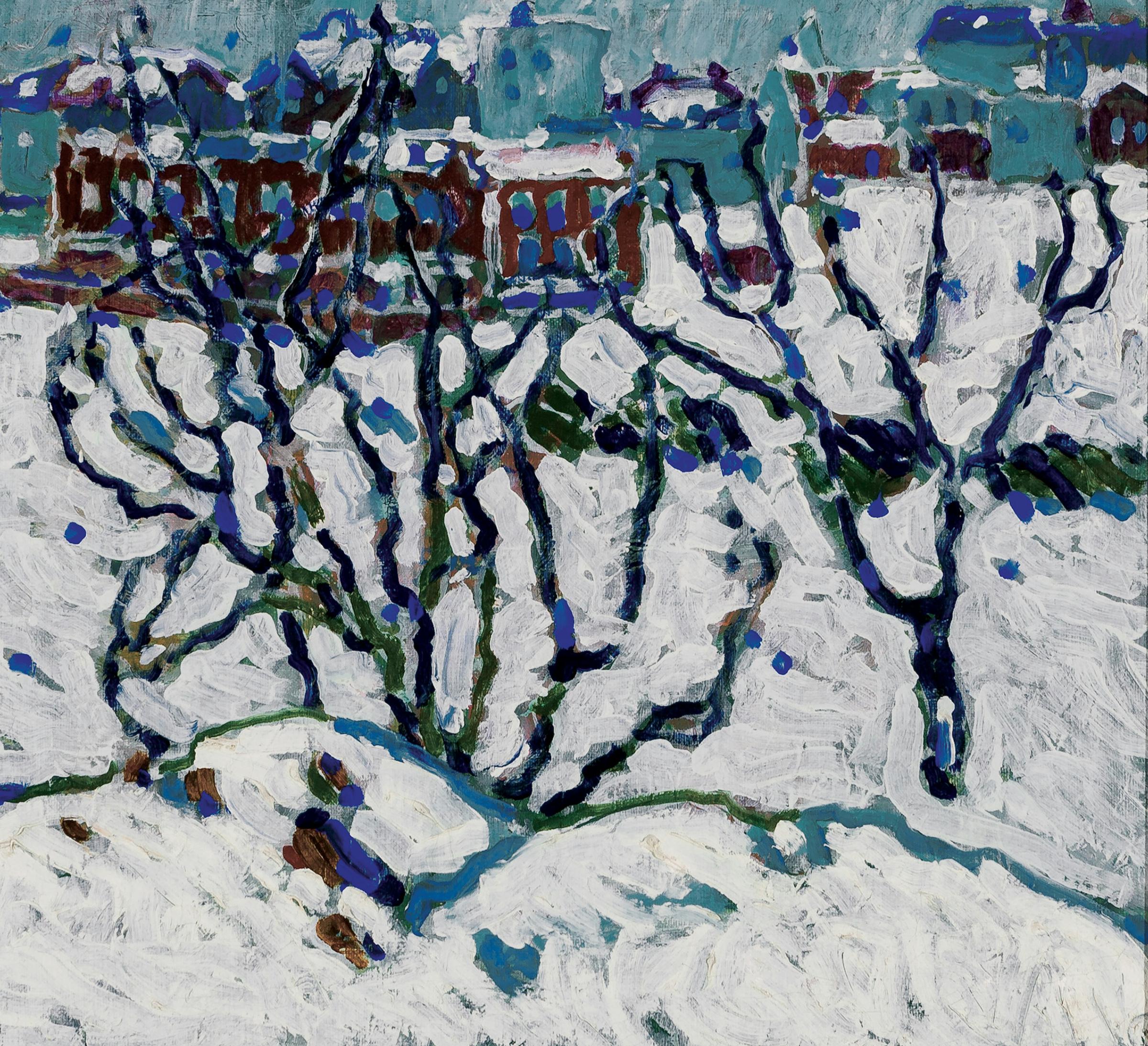 David Browne Milne (1882-1953) - Bare Trees in Snow (New York)