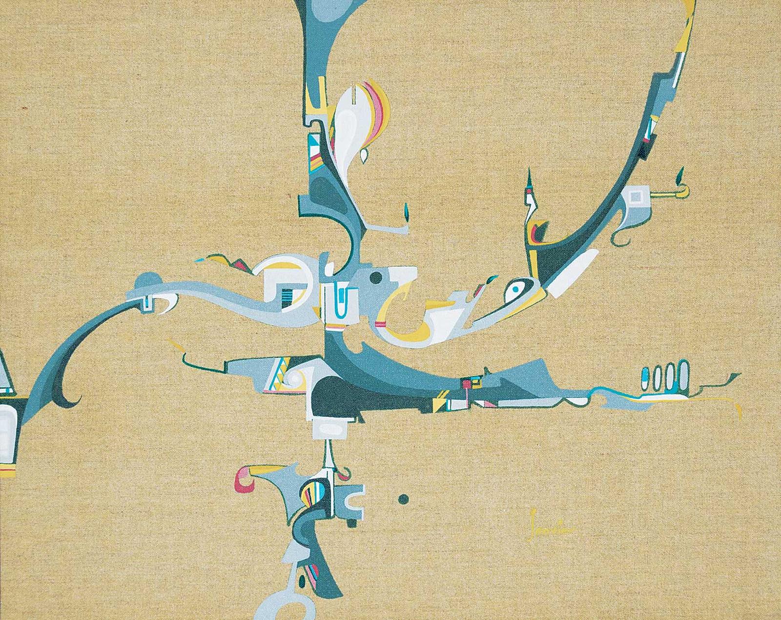 Alex Simeon Janvier (1935-2024) - Black Soil