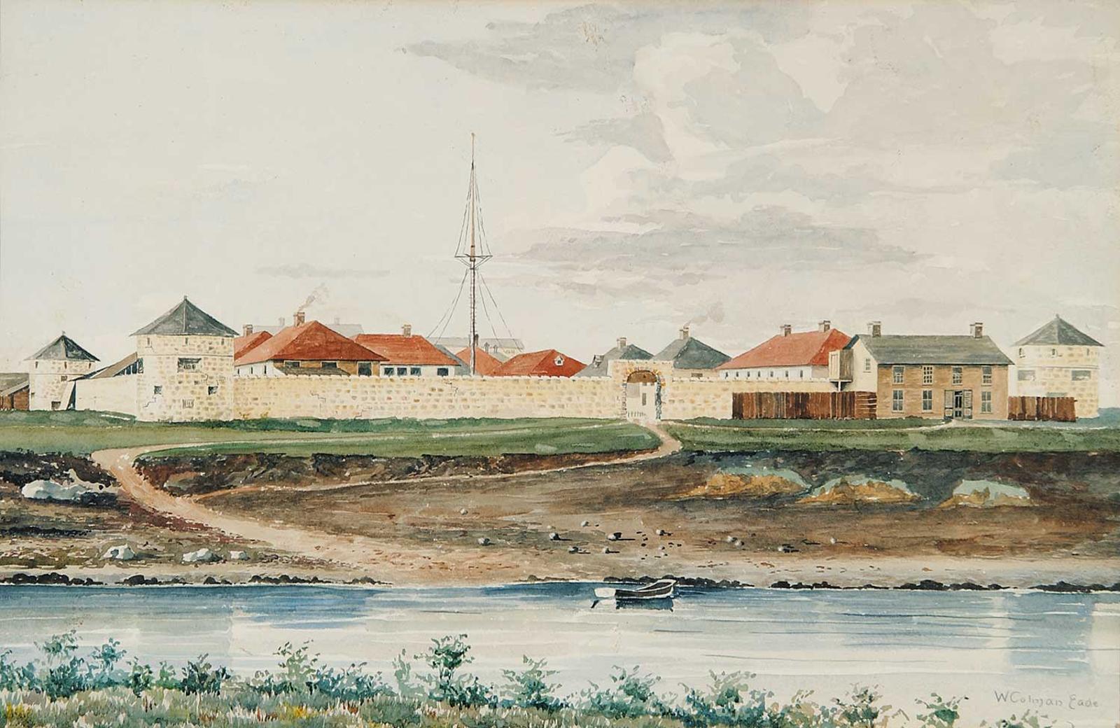 Wallace Cotman Eade - Untitled - Upper Fort Garry