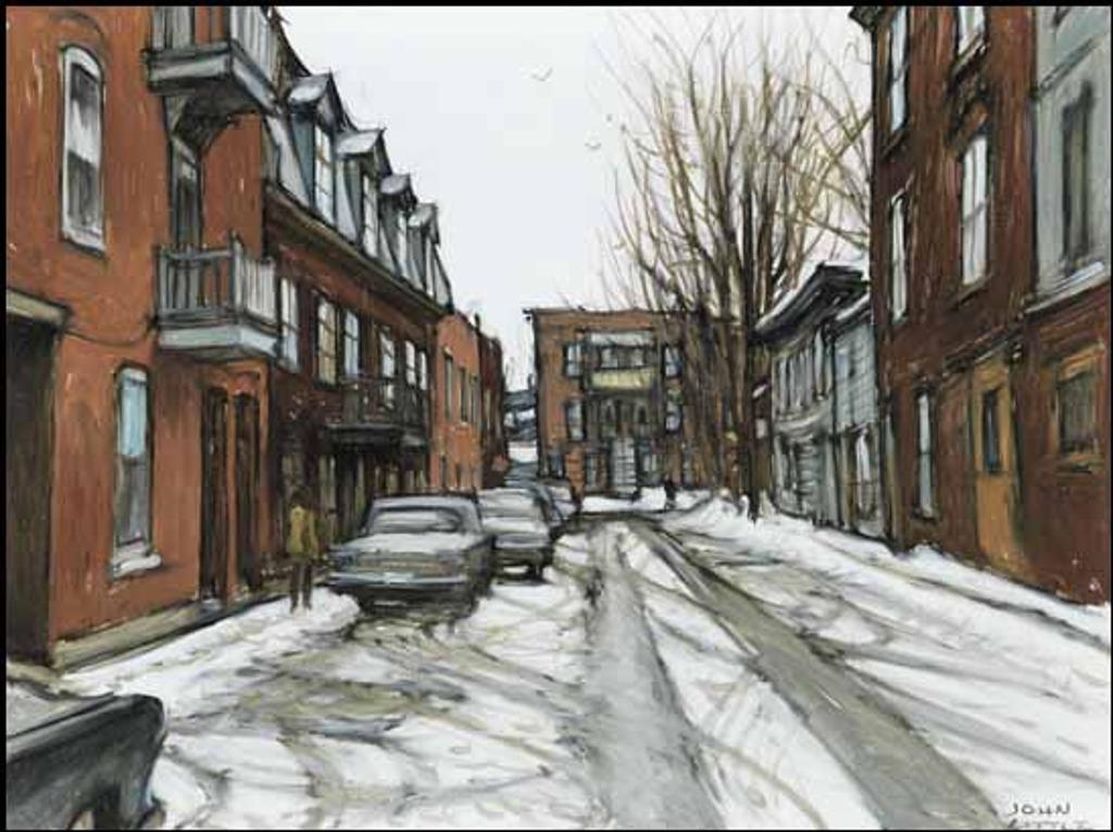 John Geoffrey Caruthers Little (1928-2024) - Rue Ste. Philomène vers St. Margaret, St. Henri - Montréal