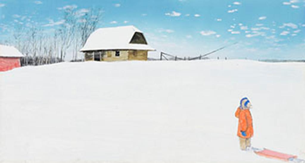William Kurelek (1927-1977) - Old Crows Nest Colony
