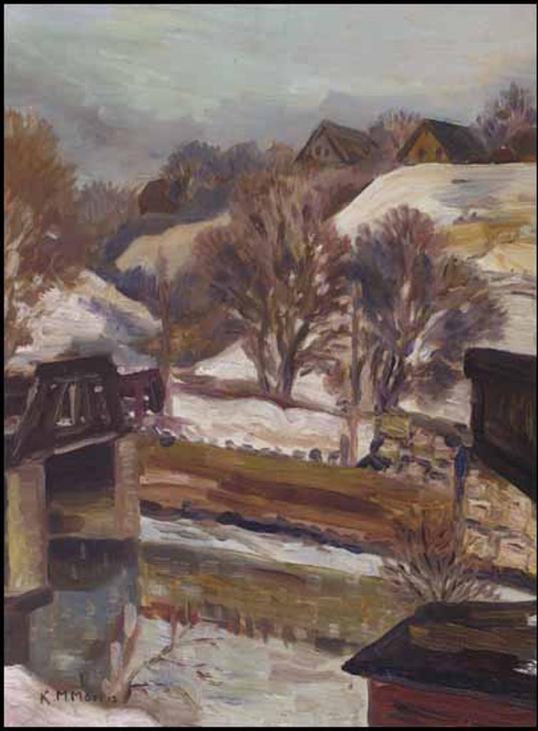 Kathleen Moir Morris (1893-1986) - Le Pont au Richelieu