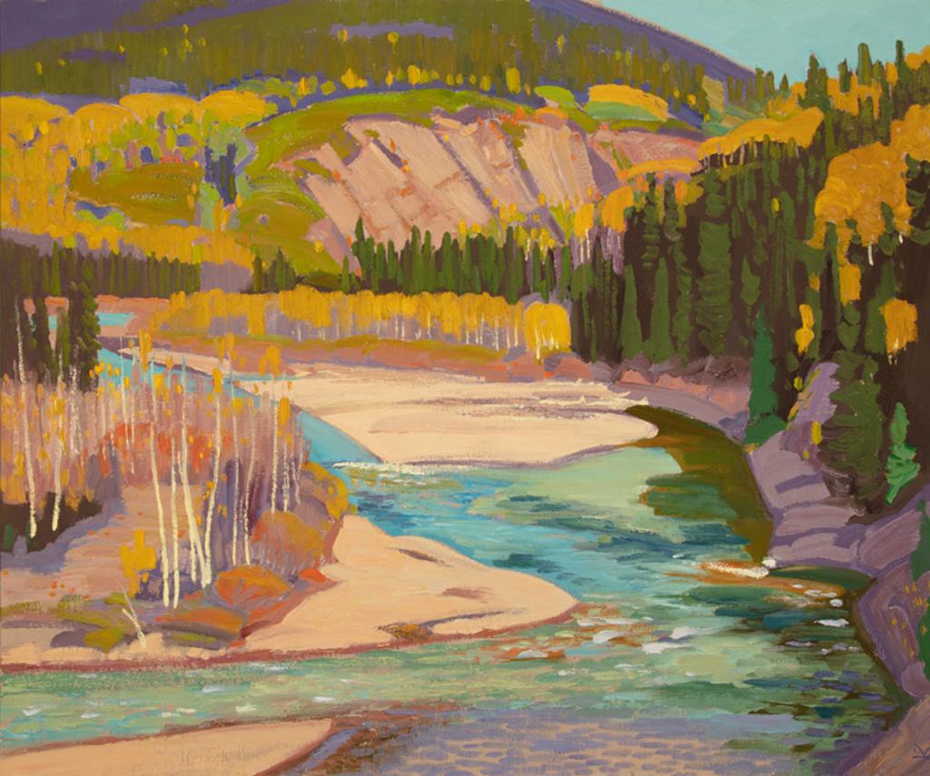 Illingworth Holey (Buck) Kerr (1905-1989) - Elbow River, Forest Reserve, Autumn