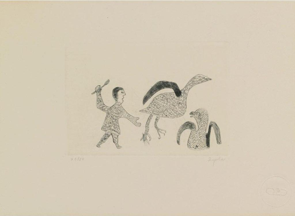 Iyola Kingwatsiak (1933-2000) - Untitled #2
