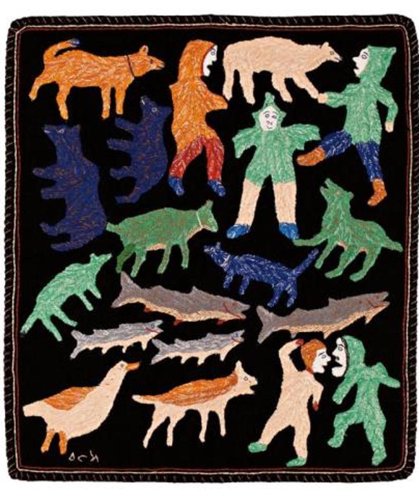 Elizabeth Angrnaqquaq (1916-2003) - Untitled