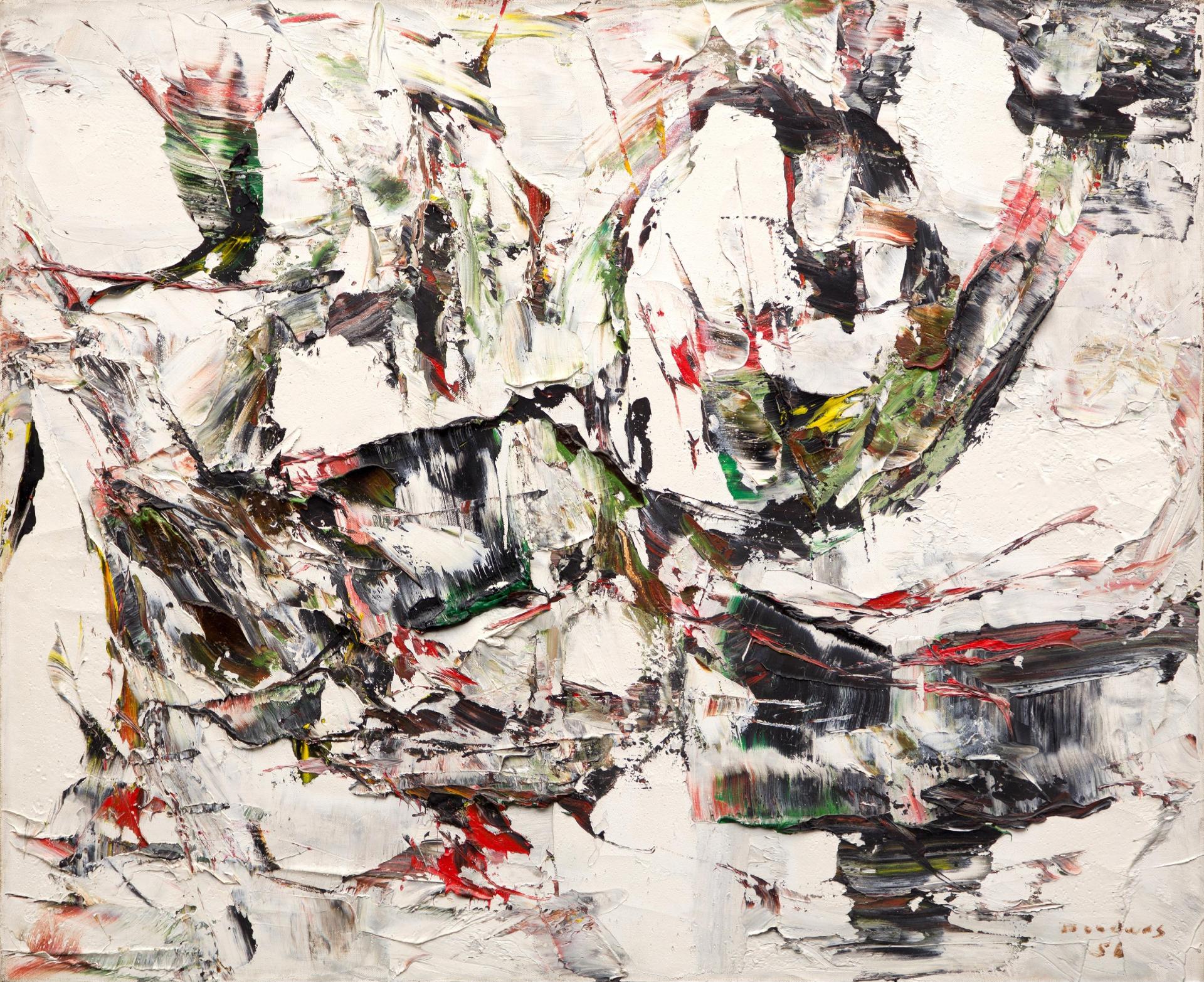 Paul-Émile Borduas (1905-1960) - Ramage, 1956