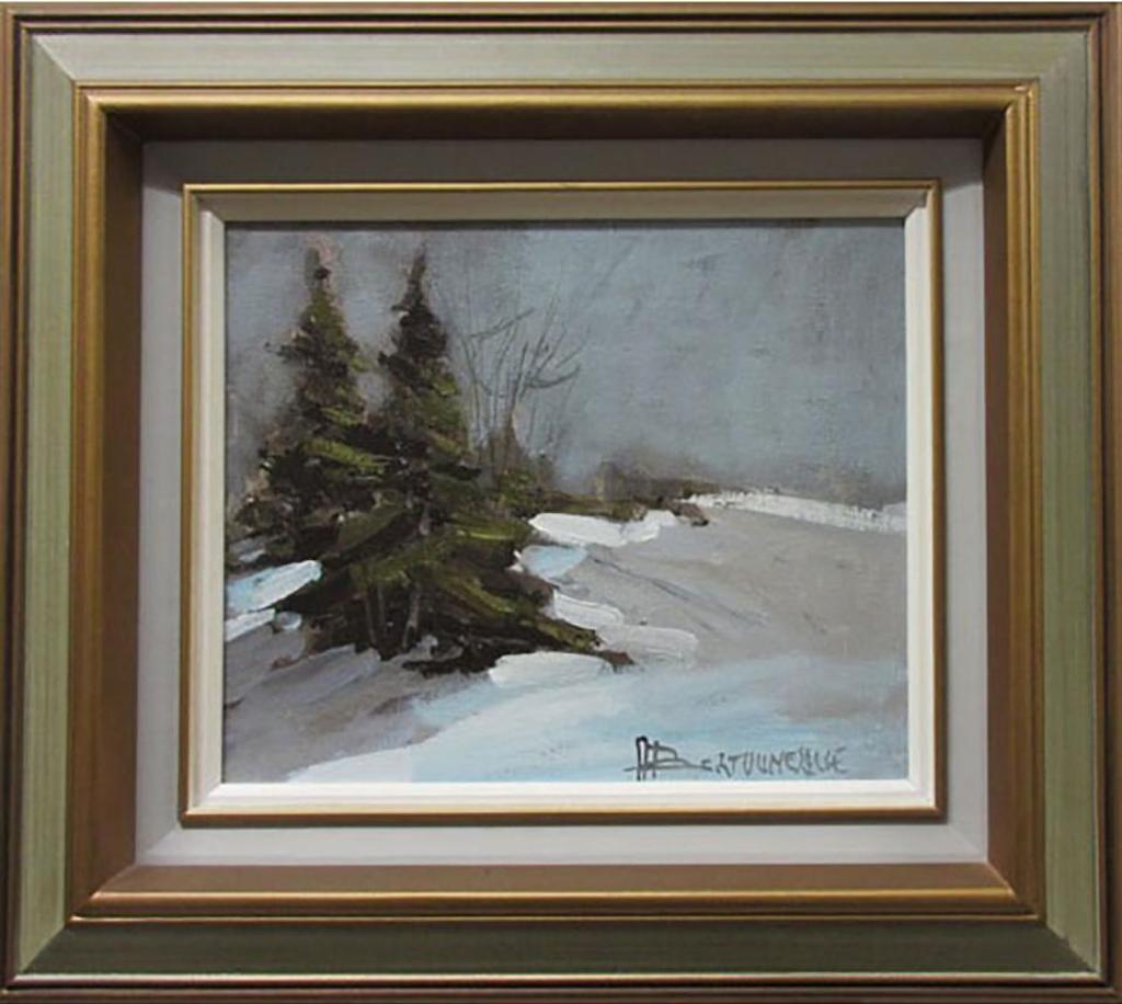 Andre Bertounesque (1937-2005) - Winter Scene