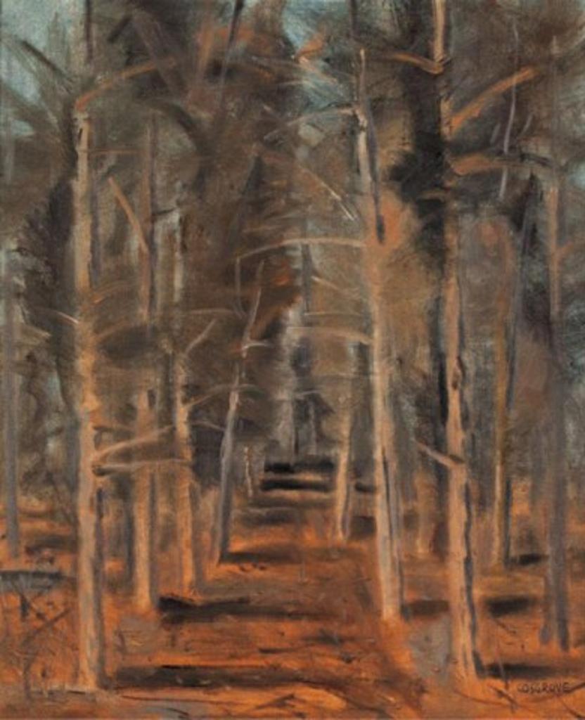 Stanley Morel Cosgrove (1911-2002) - Trees with Blue Sky