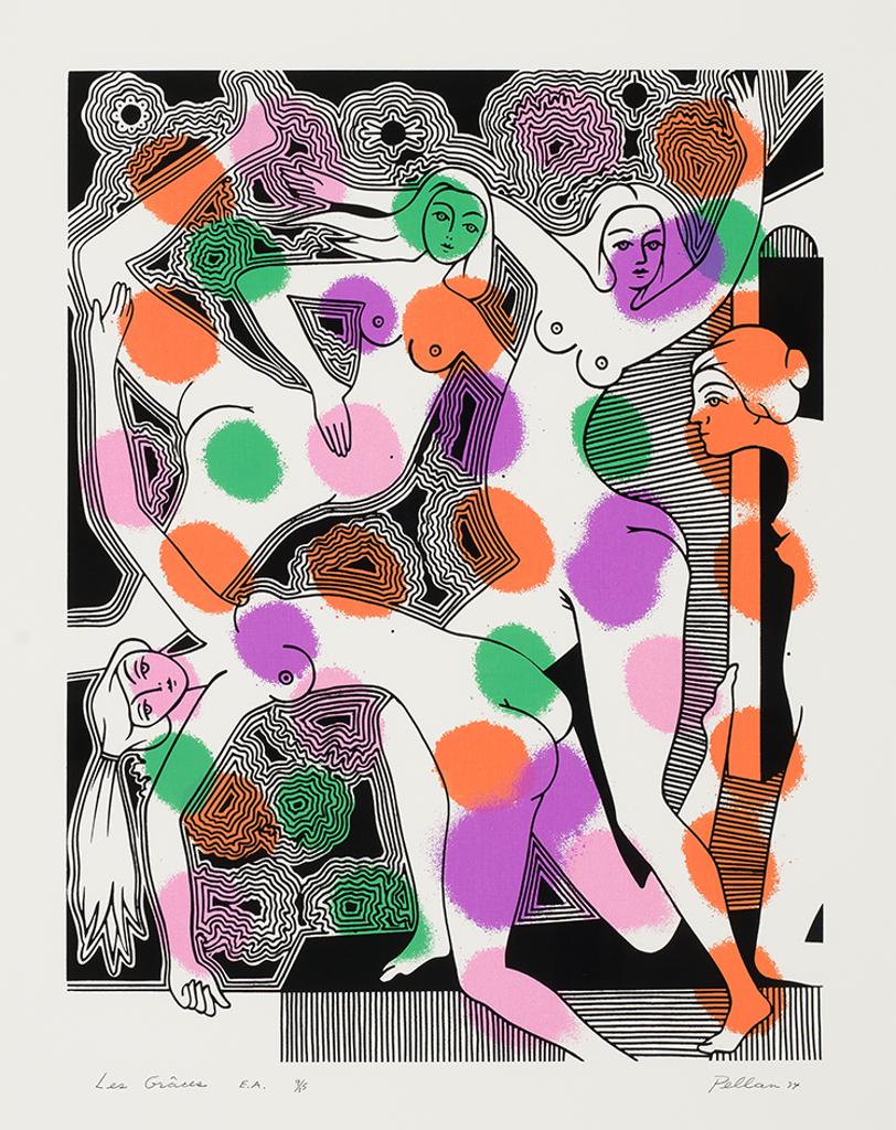 Alfred Pellan (1906-1988) - Les Grâces