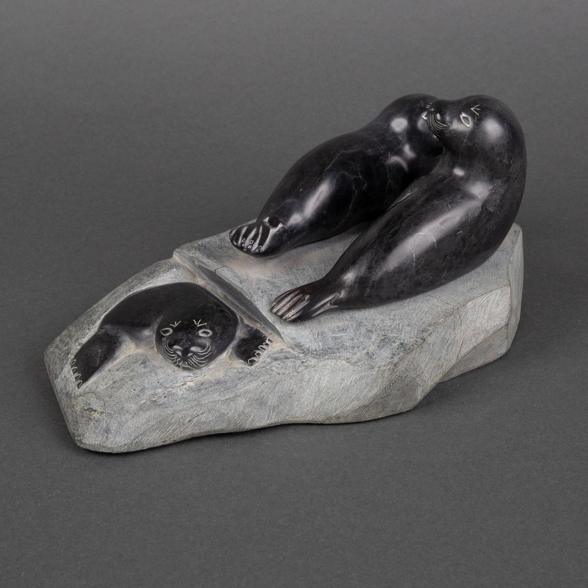 Tivi Illisituk - Three Seal Pups